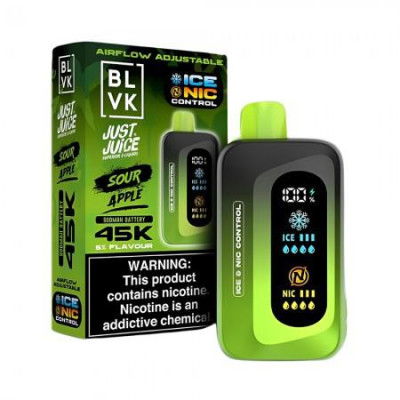 BLVK JUST JUICE 45K SOUR APPLE