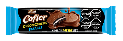 Cofler bañadas choco creamy x132,80 grs