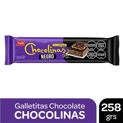 Clocolinas Negro x258 grs