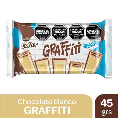 Cofler Graffiti Blanco x45 grs