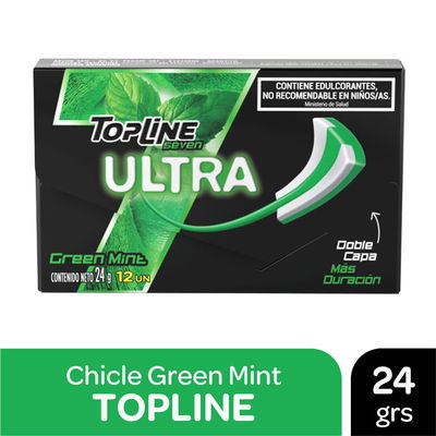 TopLine 7 Ultra Green Mint x24 grs