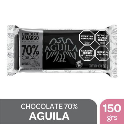 Aguila extrafino 70% cacao x150 grs
