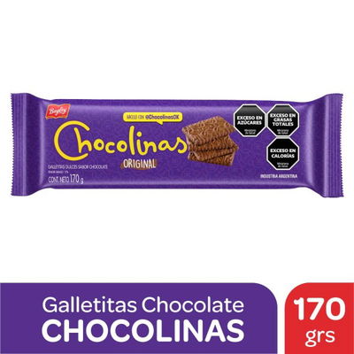 Chocolinas Original x170 grs
