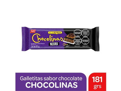 Chocolinas Negro x181 grs