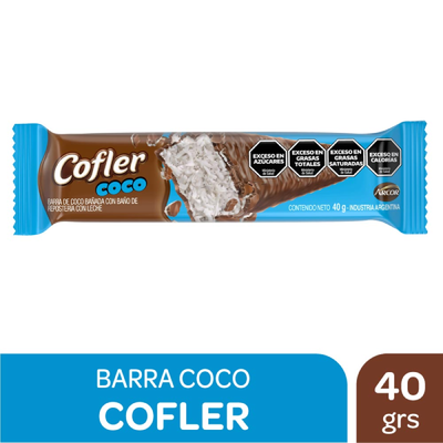 Barra Cofler Coco x40 grs