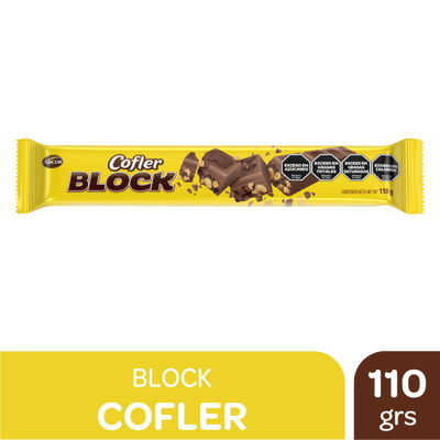 Cofler Block con mani x110 grs