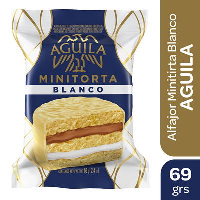 Alfajor MiniTorta Aguila Blanco x69 grs