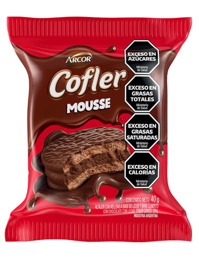 Alfajor Cofler Mousse x40 grs