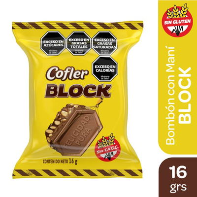 Bombon Cofler Block x16 grs