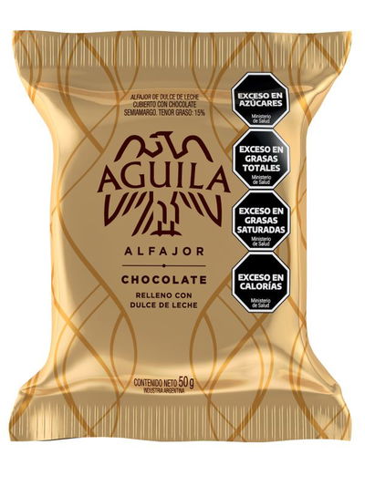 Alfajor Aguila Dorado x50 grs