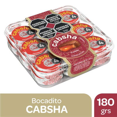 Bocadito cabsha Acrilico x 18 u.