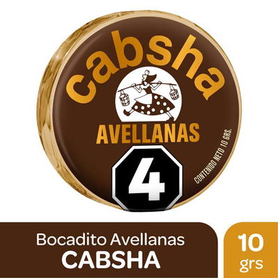 Bocadito cabsha Avellanas x10 grs