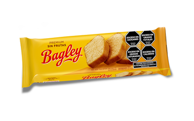 BUDIN BAGLEY SIN FRUTA X 215G