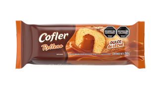 BUDIN COFLER RELLLENO CON DULCE DE LECHE X 250G