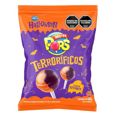 Chupetin Mr POP Terrorificos x 50 unidades