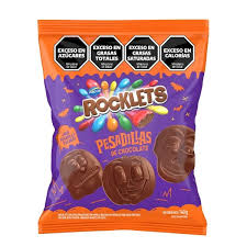 Rocklets Pesadillas de Chocolate x 10 unidades