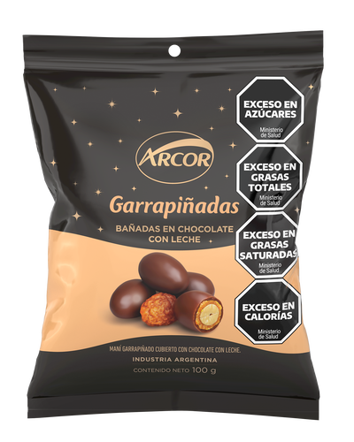 GARRAPIÑADAS BAÑADAS EN CHOCOLATE X 100G