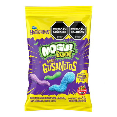 Mogul Mini gusanitos Extreme Halloween  x 50 gr