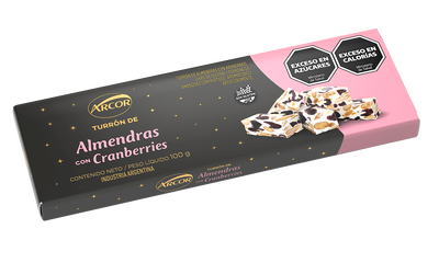 TURRON ARCOR CRANBERRIES X 100G
