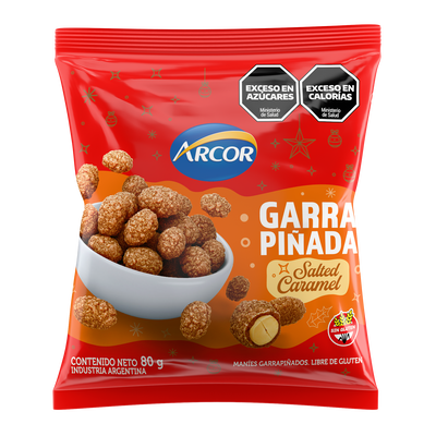 GARRAPIÑADA ARCOR "SALTED CARAMEL"  X 80G