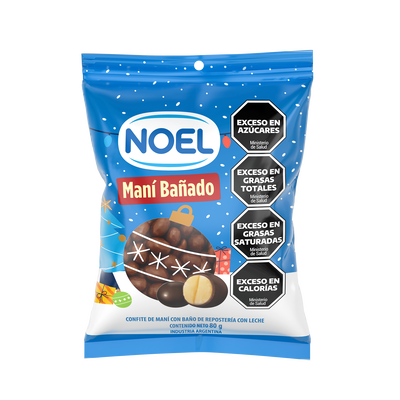 CONFITE MANI BAÑADO NOEL X 80 GR
