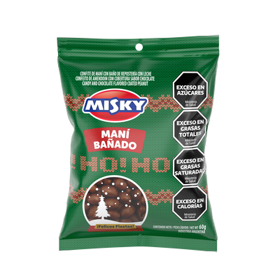 MANI BAÑADO MISKY  X 60G