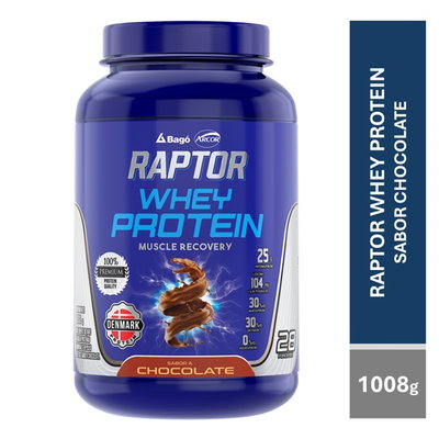 Raptor Whey Protein Chocolate x 1008G