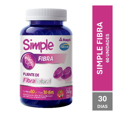 SIMPLE FIBRA x 60 UNIDADES