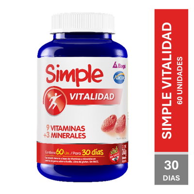 SIMPLE VITALIDAD x 60 UNIDADES