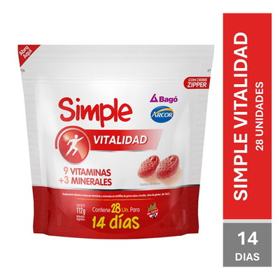 SIMPLE VITALIDAD x 28 UNIDADES