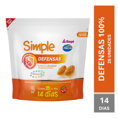 SIMPLE DEFENSAS X60UNIDADES