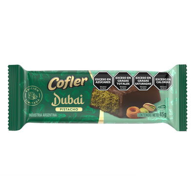 Cofler Dubái Pistacho x 45 gr