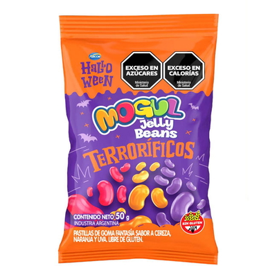 MOGUL JELLY BEANS HALLOWEEN X 50G