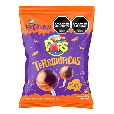 CHUPETINES MR POP TERROR X 10 UNIDADES