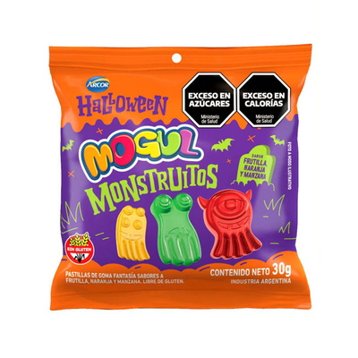 MOGUL MONSTRUITOS HALLOWEEN X 30G
