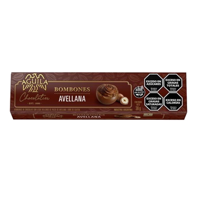 BOMBONES “TRUFAS” AVELLANA X 38 GR
