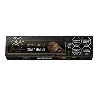 BOMBONES “TRUFAS” SEMIAMARGO X 38 GR