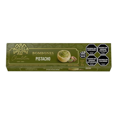 BOMBONES “TRUFAS” PISTACHO X 38 GR