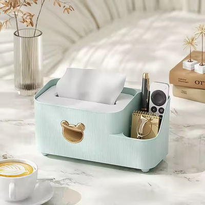 Caja organizadora con porta pañuelos