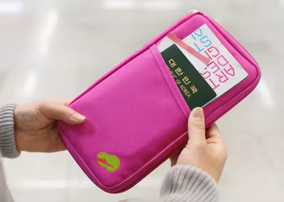 Porta pasaporte