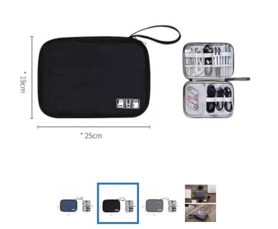 Organizador de cables y electrónicos