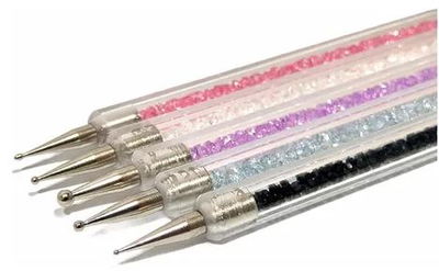Set x5 punzones doble punta 