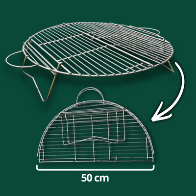 Parrilla Plegable Redonda Outventure