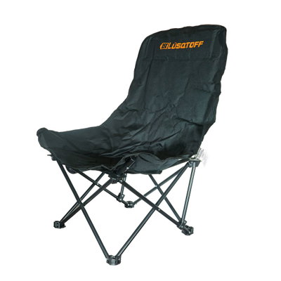 Silla de Camping Plegable Moon Negra