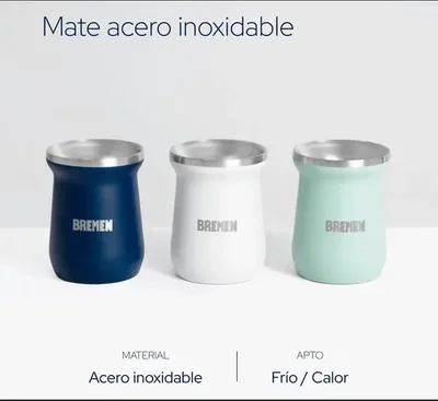 Mate acero inoxidable 180ml BREMEN