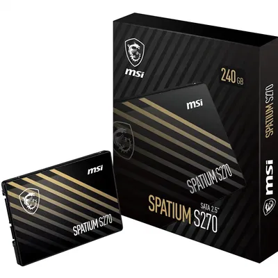 SSD 240GB MSI SPATIUM S270 SATA 6.0GB/S