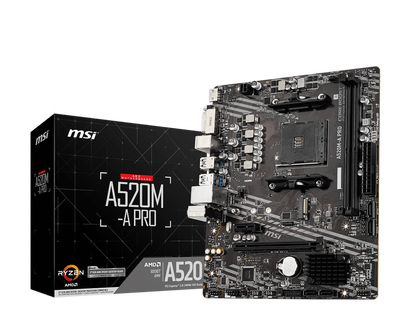 Motherboard MSI A520M-A PRO AM4 DDR4