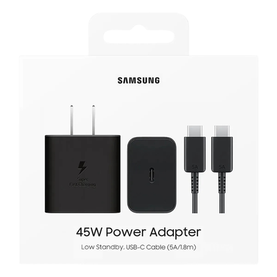 Cargador de Pared Samsung 45w Usb-c con Cable Incluido