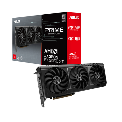 Placa De Video RX 9060 XT Asus Prime OC 8GB