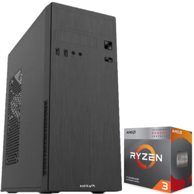 PC Armada Gamer AMD Ryzen 5 5500 RTX 3050 16GB RAM SSD 1TB